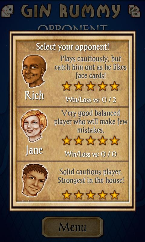 Gin Rummy Resimleri