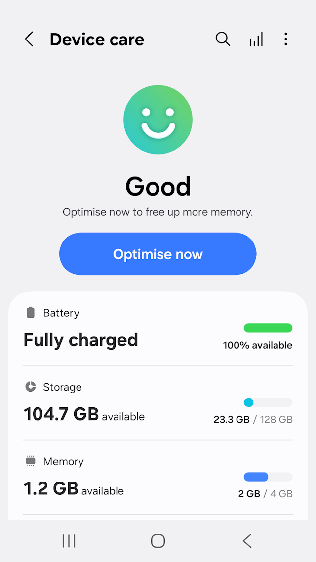 Android Cihaz Bakımı Resimleri