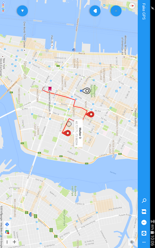 Sahte GPS Yer Bildirimi Resimleri