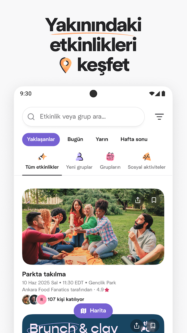 Meetup: Yerel Etkinlikler Resimleri