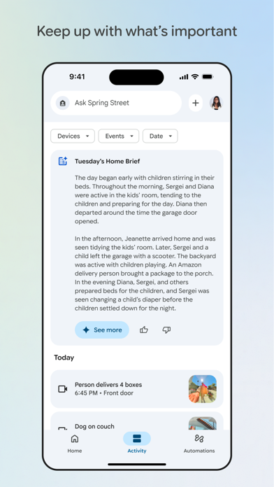 Google Home Resimleri