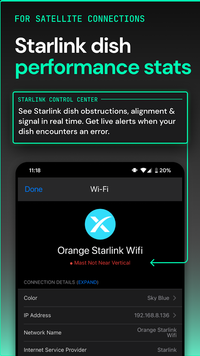 Speedify: Bond Satellite + 5G Resimleri