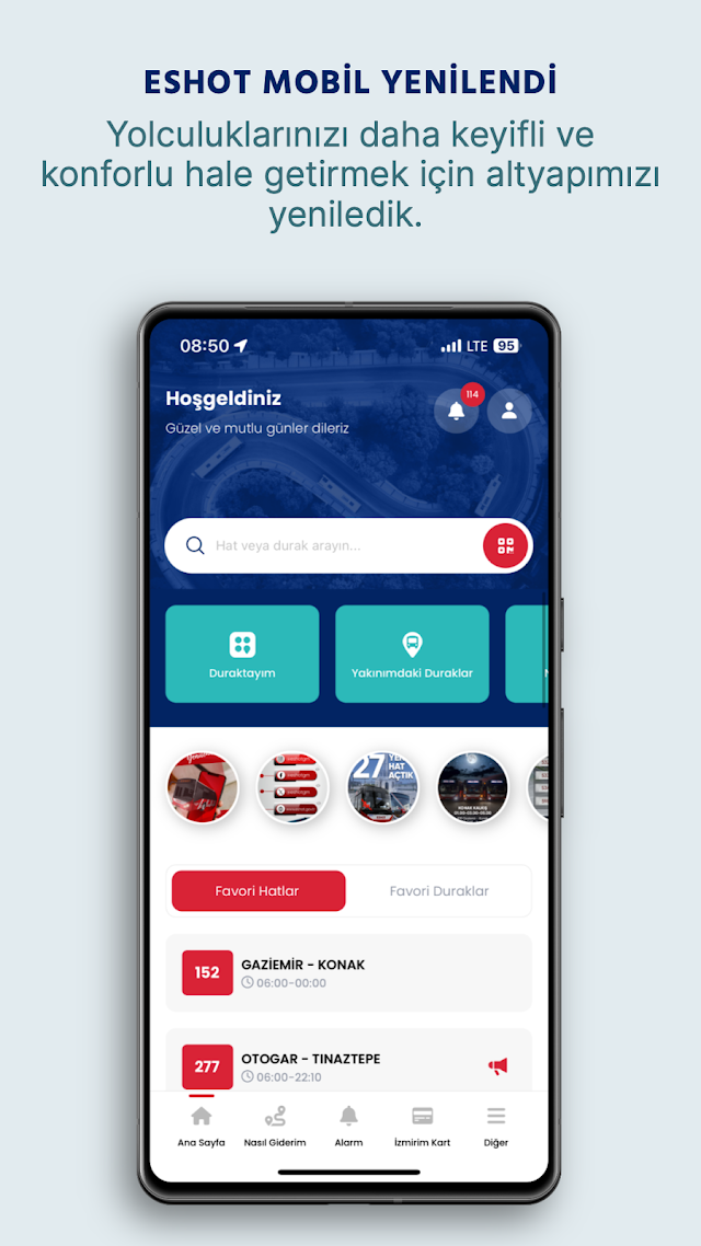 ESHOT Mobil Resimleri