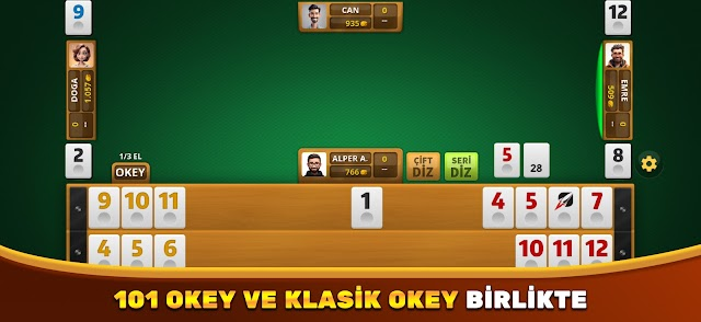 Okey & 101 Okey İnternetsiz HD Resimleri