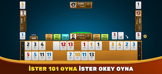 Okey & 101 Okey İnternetsiz HD Resimleri