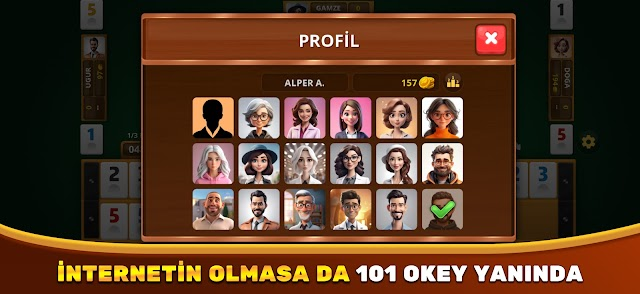 Okey & 101 Okey İnternetsiz HD Resimleri