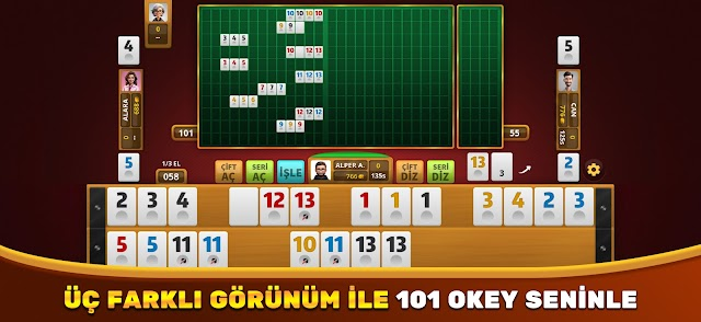 Okey & 101 Okey İnternetsiz HD Resimleri