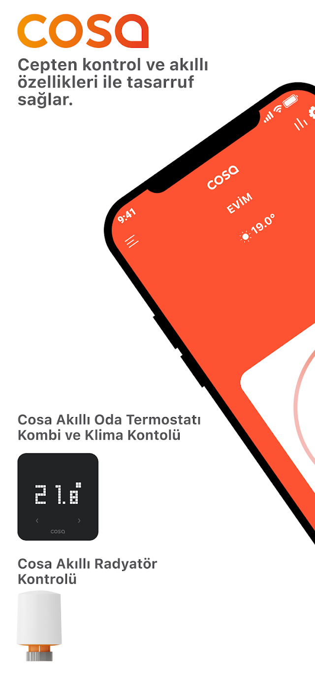 Cosa Akıllı Isıtma ve Soğutma Resimleri