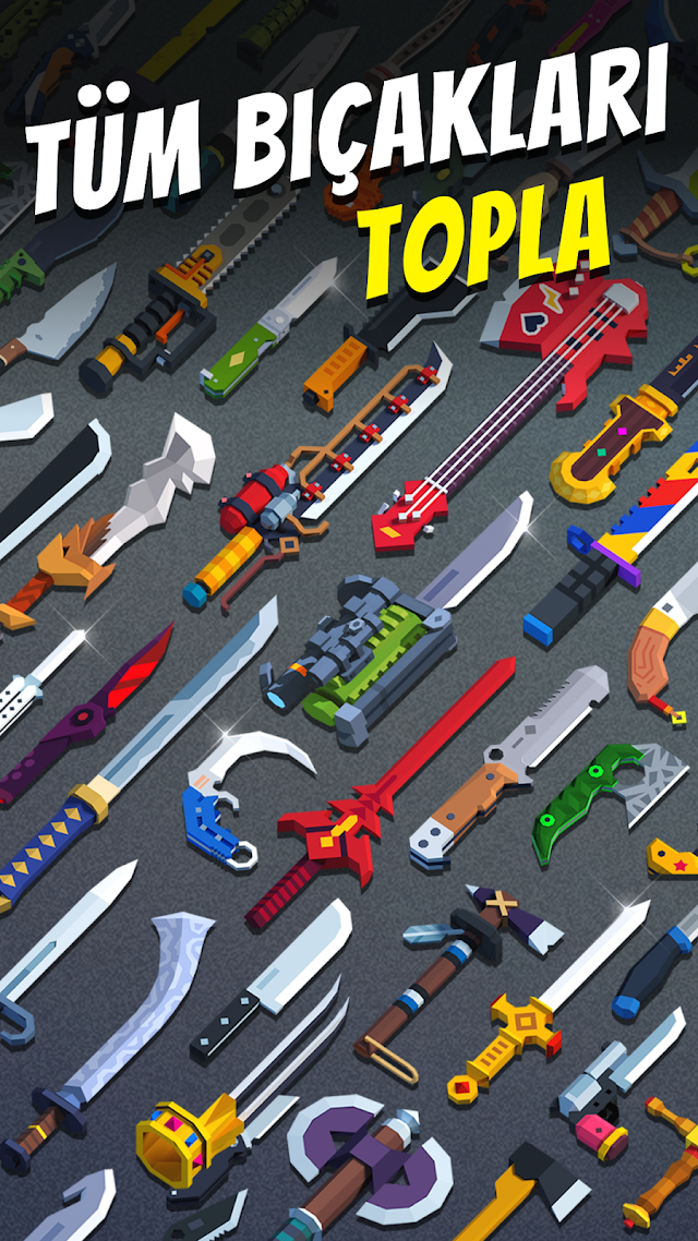 Flippy Knife: Bıçak ustası 3D Resimleri