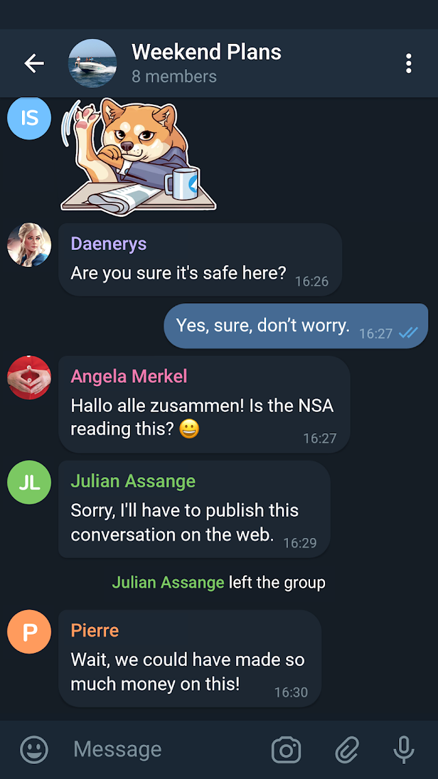 Telegram X Resimleri