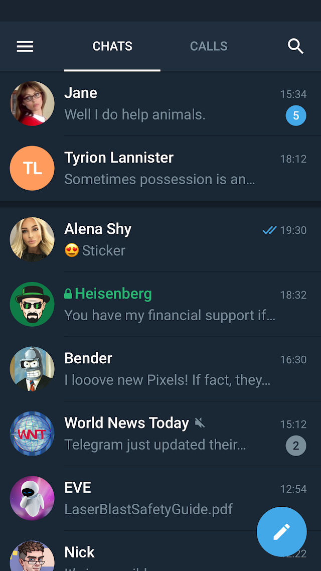 Telegram X Resimleri