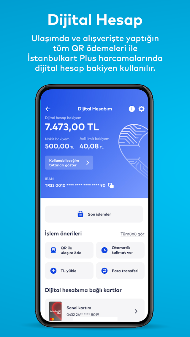 Telefondan İstanbulkart Yükleme Yapma Uygulaması Resimleri