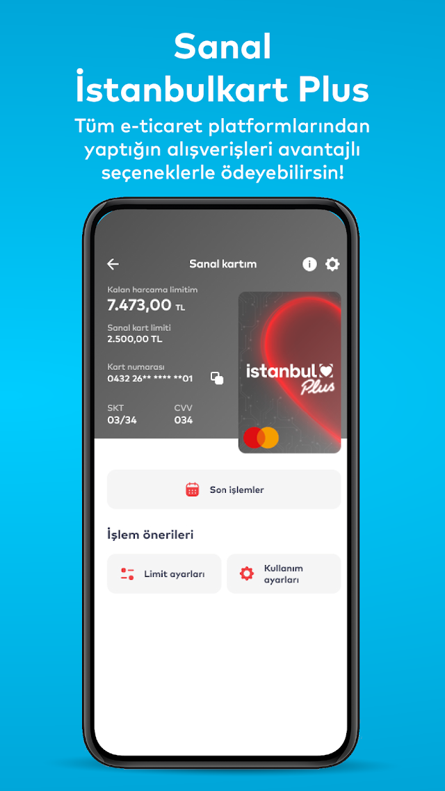 Telefondan İstanbulkart Yükleme Yapma Uygulaması Resimleri