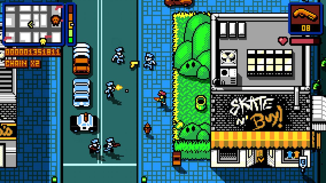 retro city rampage dx loot bag container maze retro city rampage dx loot bag container maze