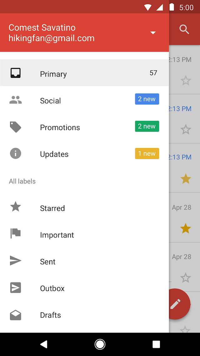 Gmail Go Resimleri