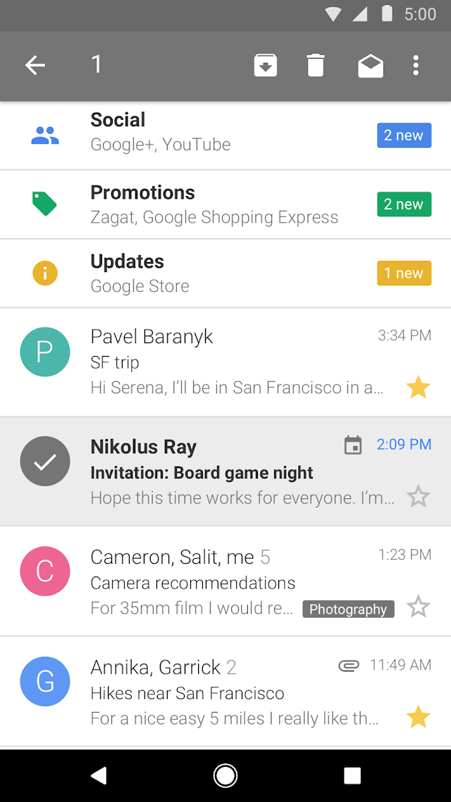 Gmail Go Resimleri