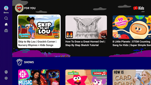 YouTube for Android TV Resimleri