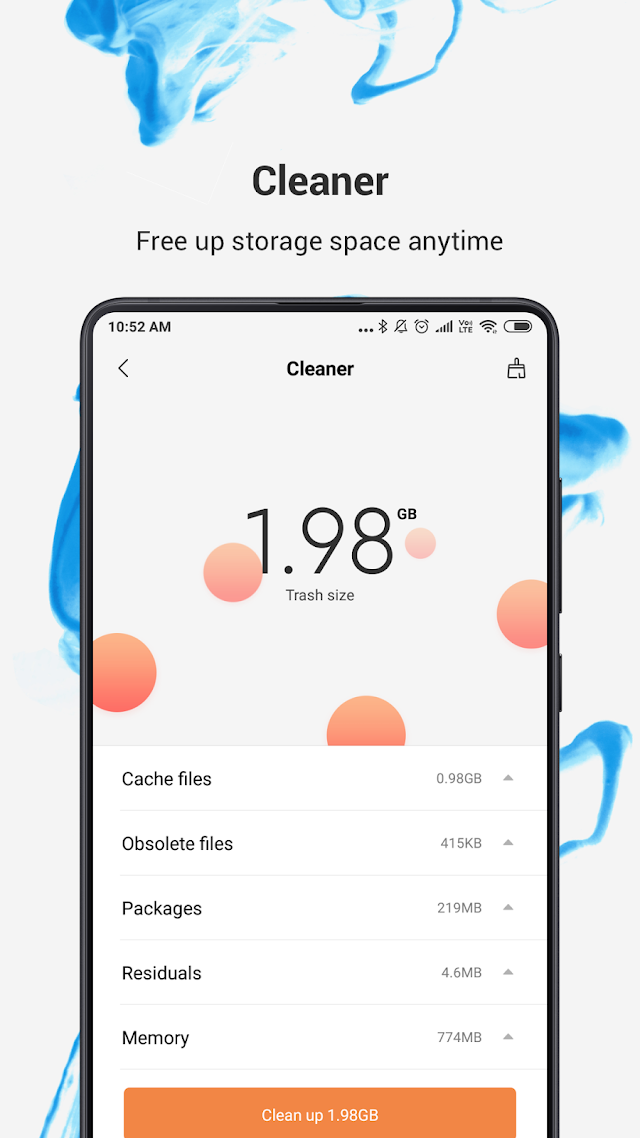 Xiaomi Dosya Yöneticisi Resimleri