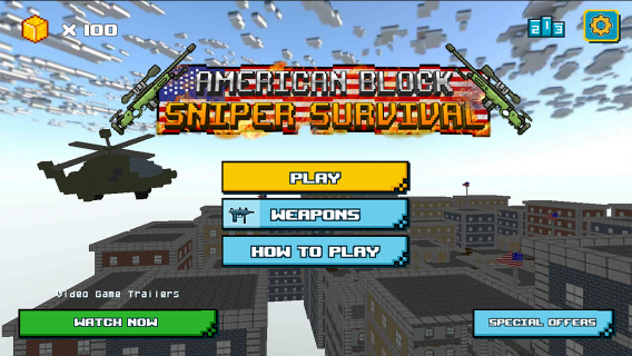American Block Sniper Survival Resimleri