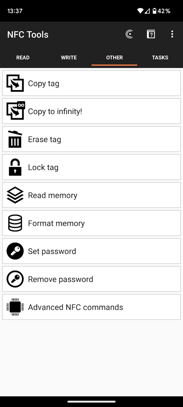NFC Tools Resimleri