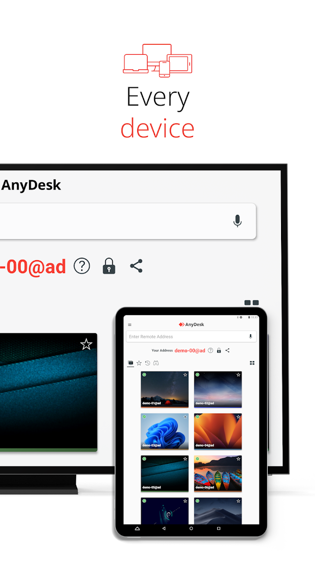 AnyDesk Uzak Masa�st� Yaz�l�m� Resimleri