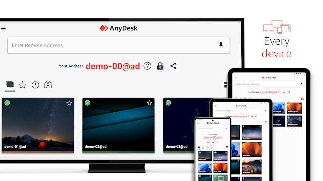 AnyDesk Uzak Masa�st� Yaz�l�m� Resimleri