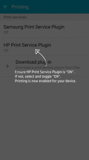 HP Yazdrma Hizmeti Eklentisi Resimleri