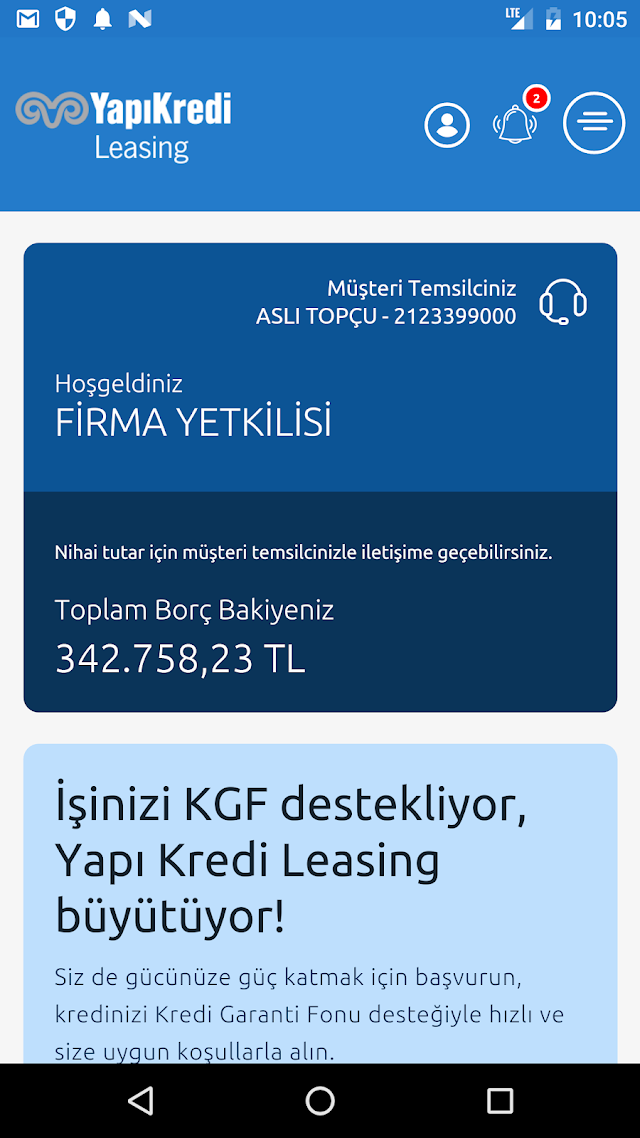 Yapıkredi Leasing Mobil Resimleri