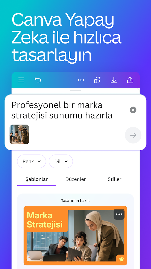 Canva: Yapay Zeka Video Foto Resimleri