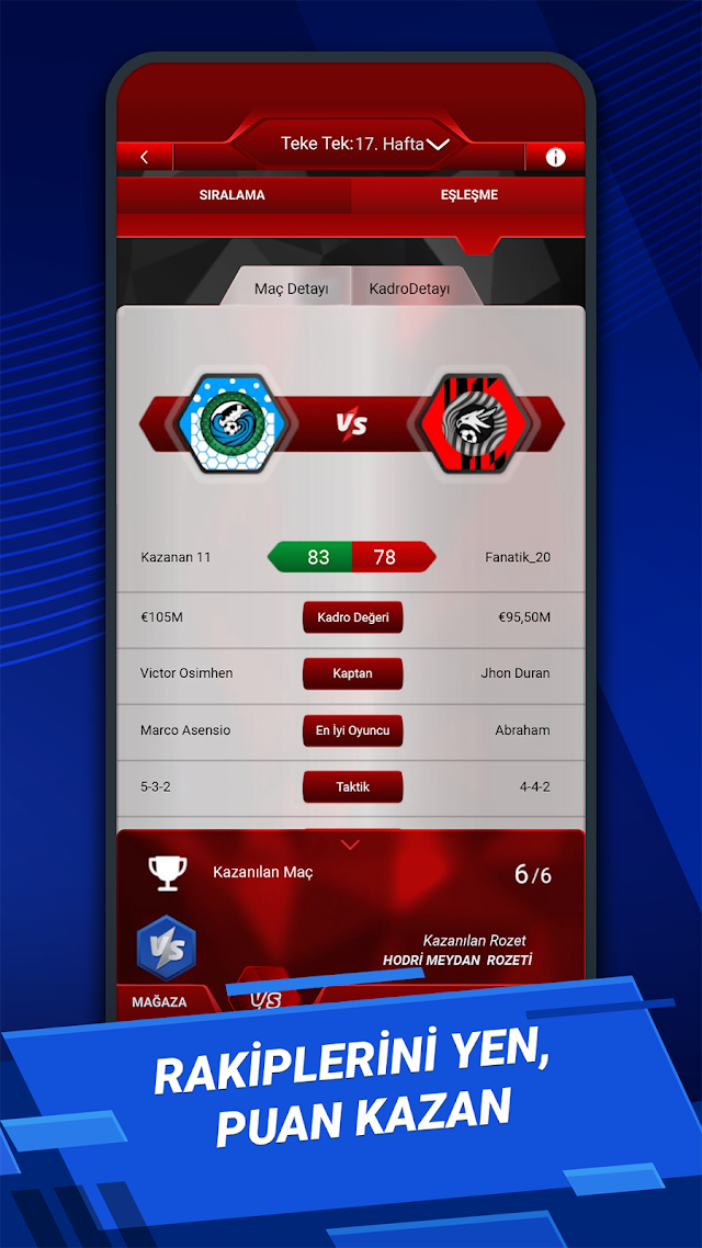 Sosyal Lig - Futbol Oyunu Resimleri