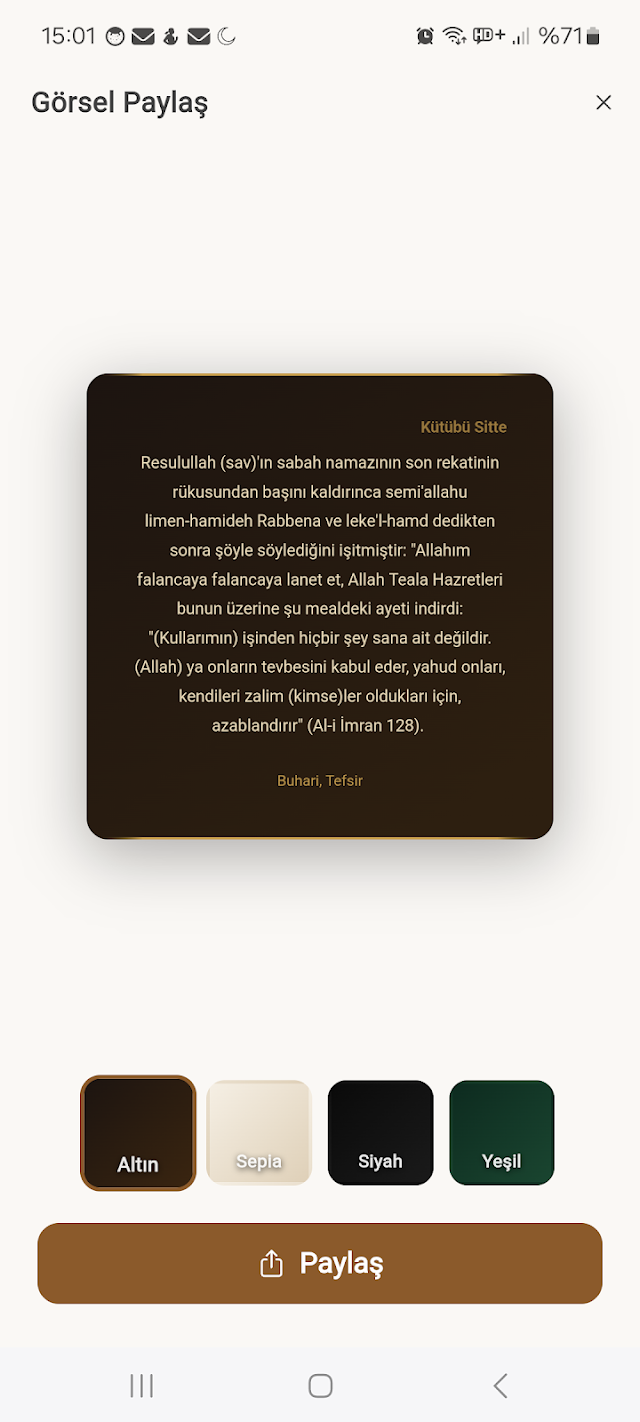 Kütüb-ü Sitte Resimleri