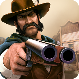Android Bat� silah��r West Gunfighter ikonu