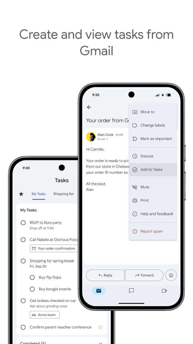 Google G�revler Resimleri