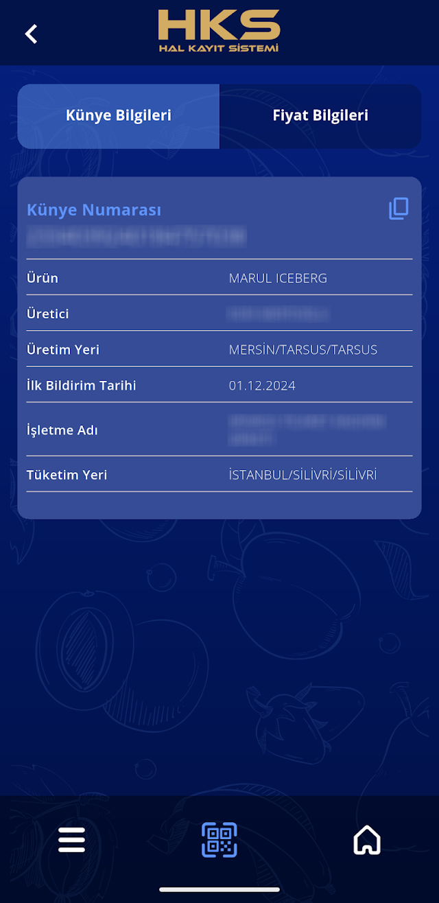 Hal Kayıt Sistemi Resimleri