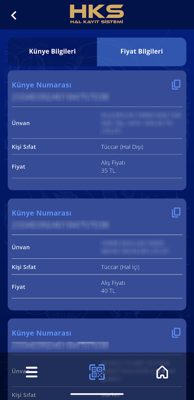 Hal Kayıt Sistemi Resimleri
