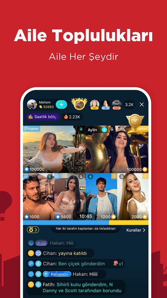 Bigo Live -Canlı Yayın, Sohbet Resimleri