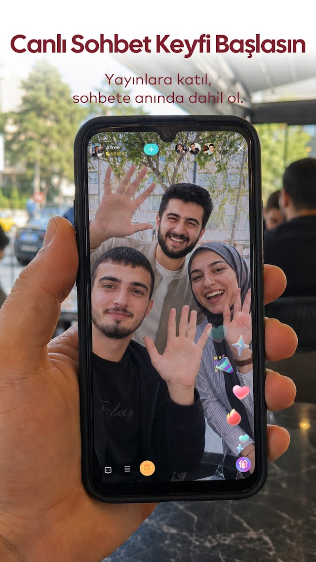 Bigo Live -Canl� Yay�n, Sohbet Resimleri