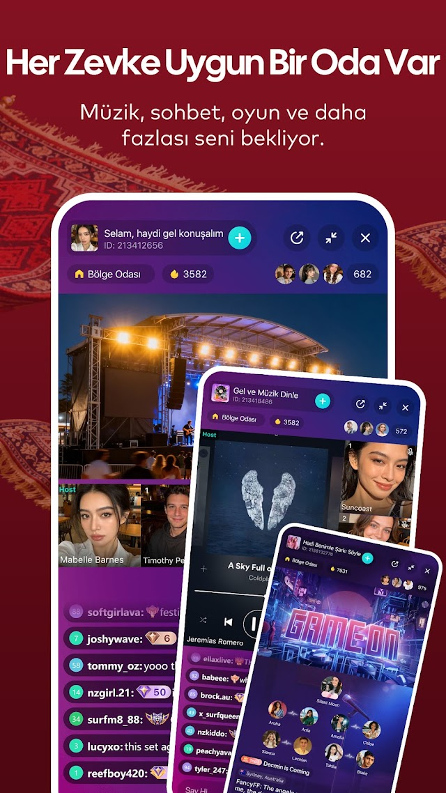 Bigo Live -Canl� Yay�n, Sohbet Resimleri