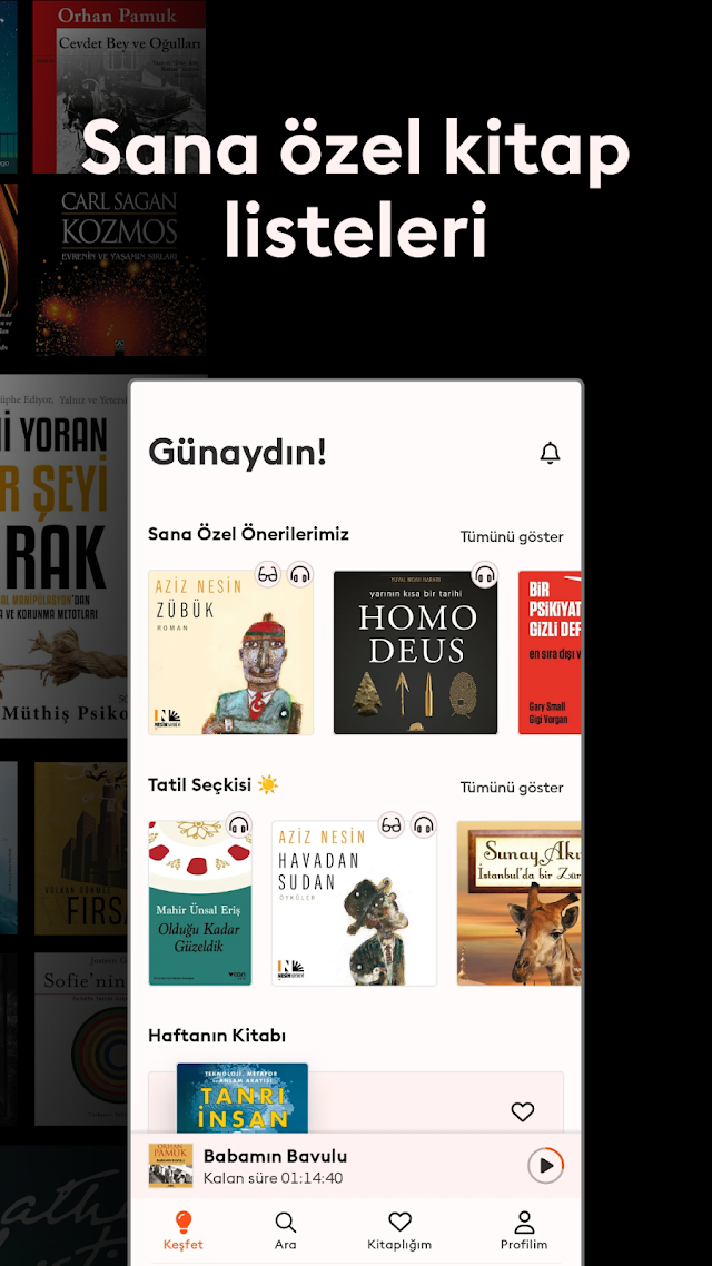 Sesli Kitap Uygulamas� Resimleri