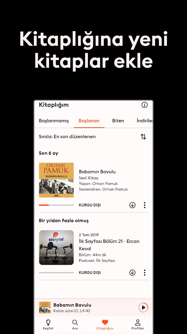 Sesli Kitap Uygulamas� Resimleri