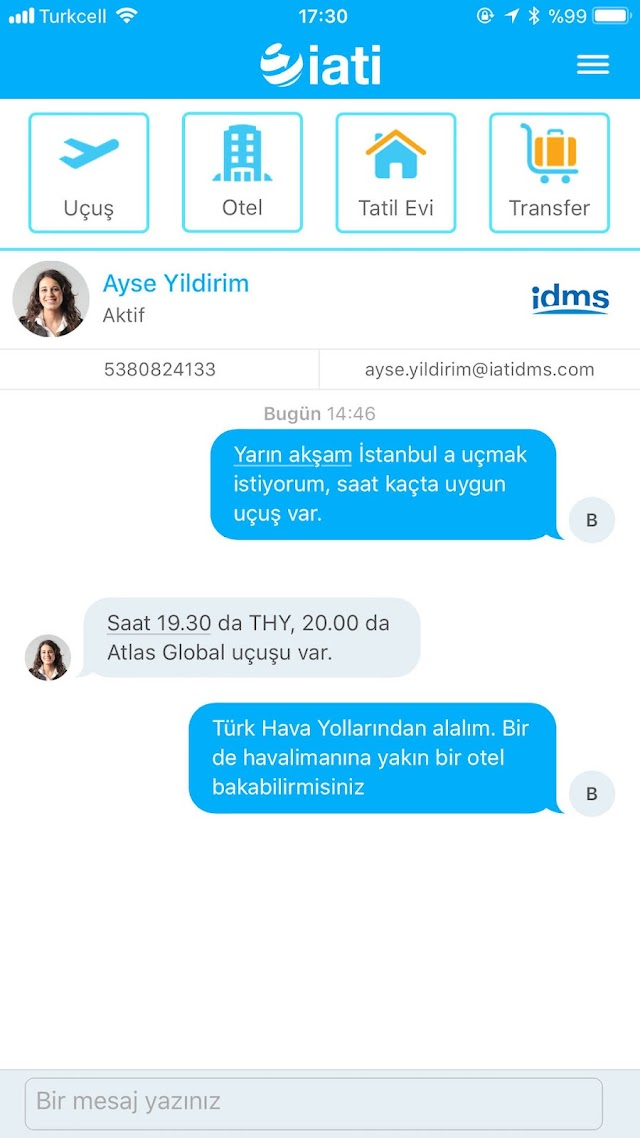 IATI Seyahat Asistanı Resimleri