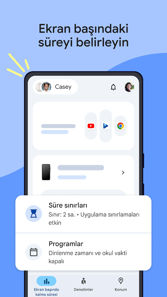 Google Family Link Resimleri