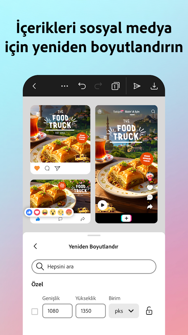 Adobe Express: AI Foto, Video Resimleri