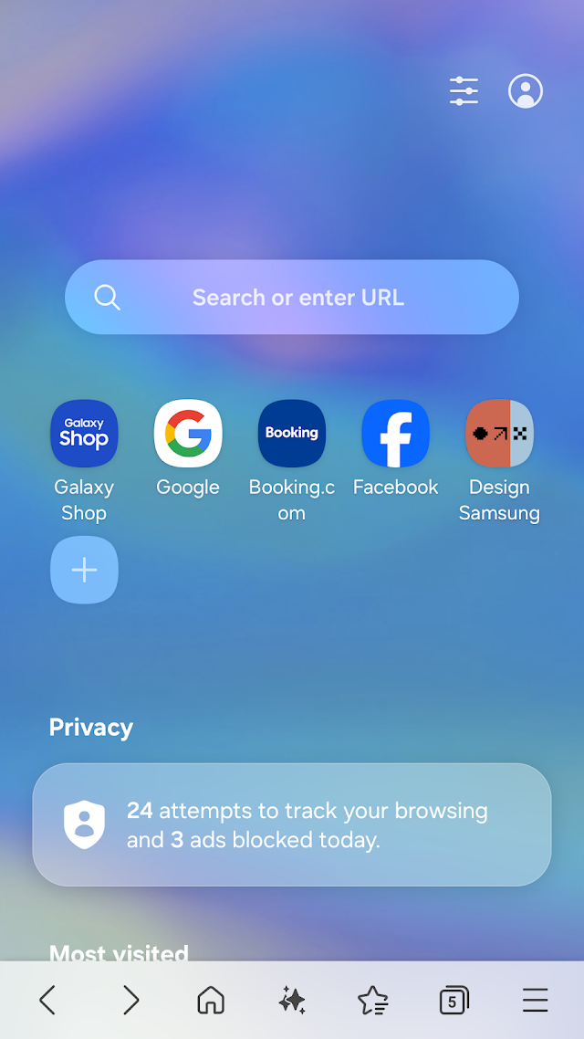 Samsung Browser Resimleri