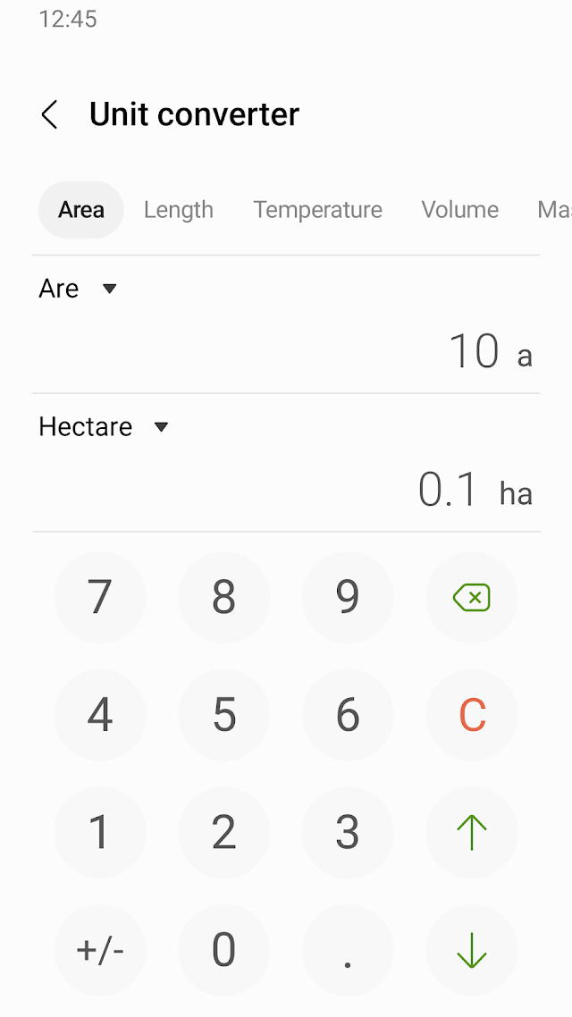 Samsung Hesap Makinesi Resimleri