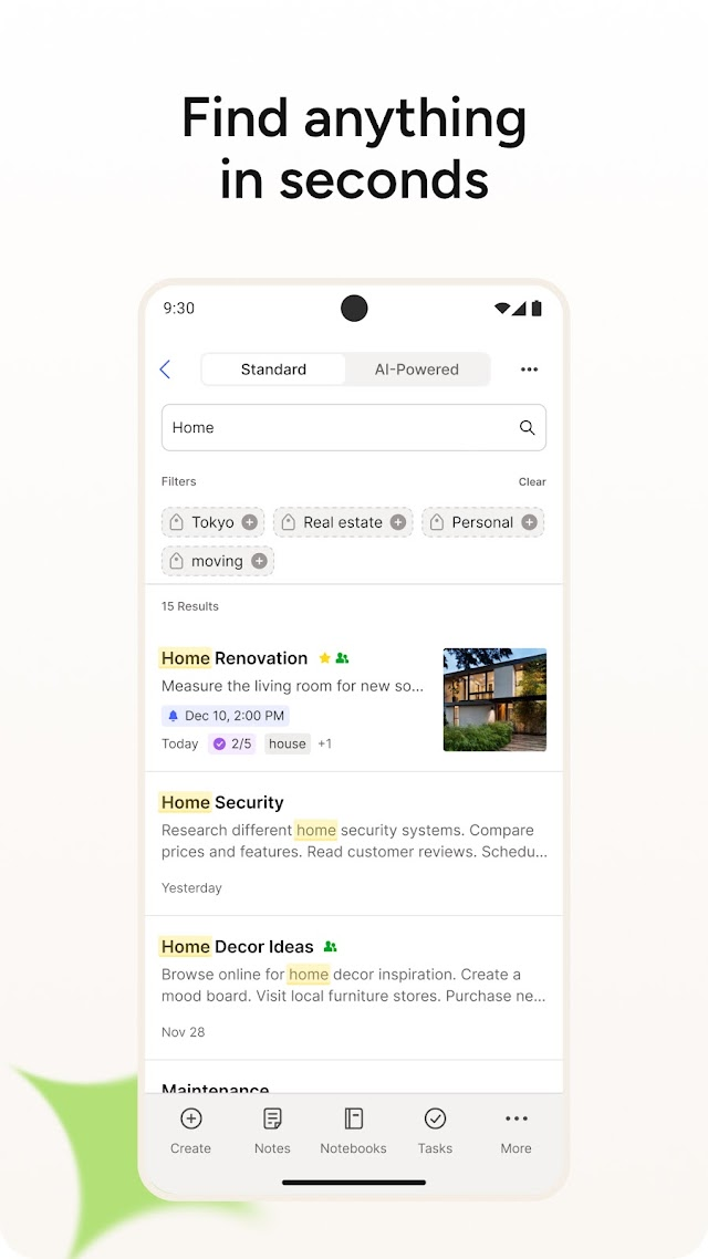 Evernote - Not D�zenleyici Resimleri