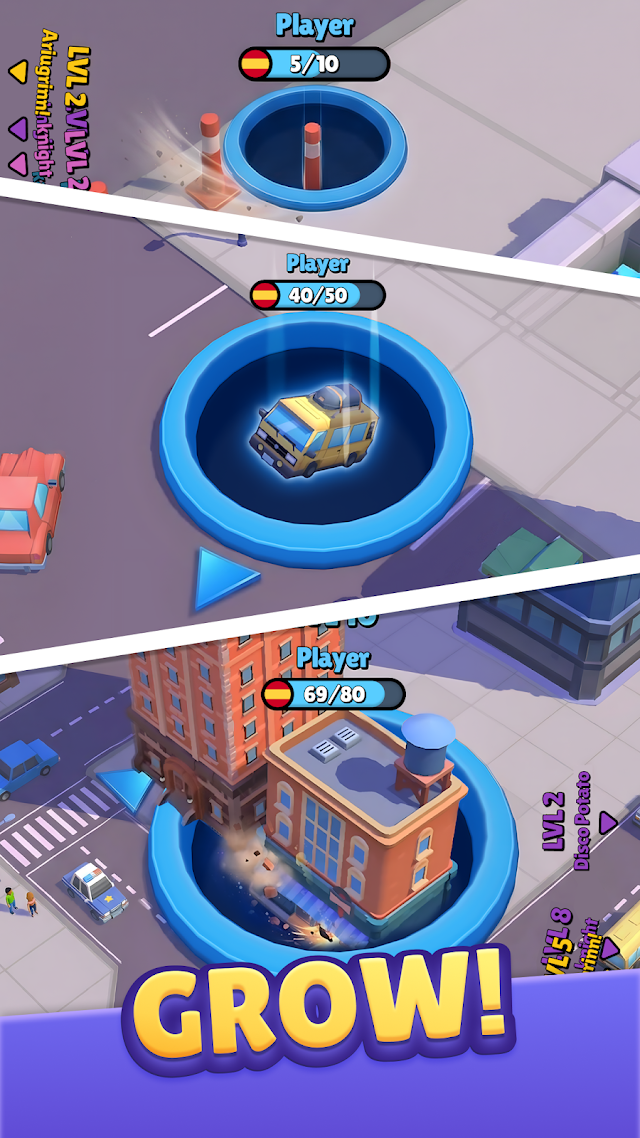 Hole.io Resimleri