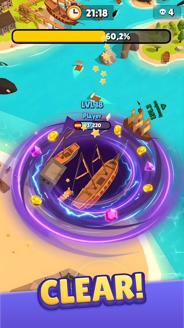 Hole.io Resimleri
