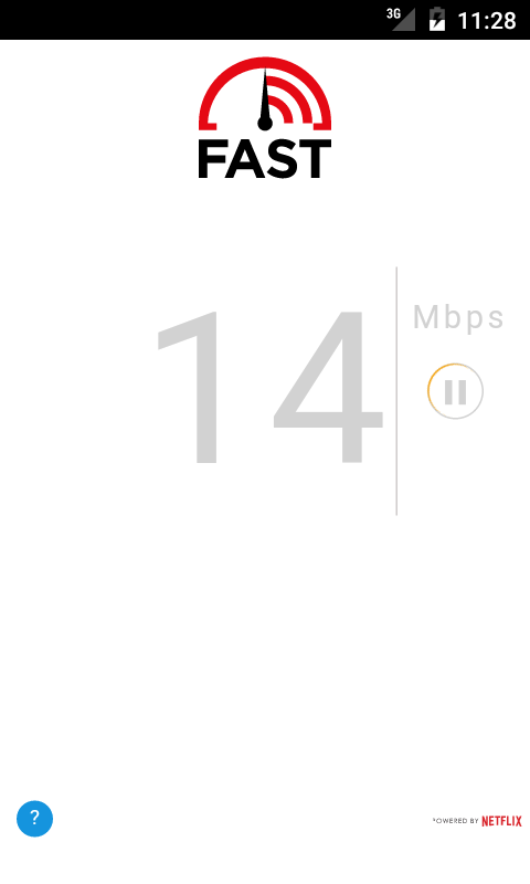 FAST Speed Test Resimleri