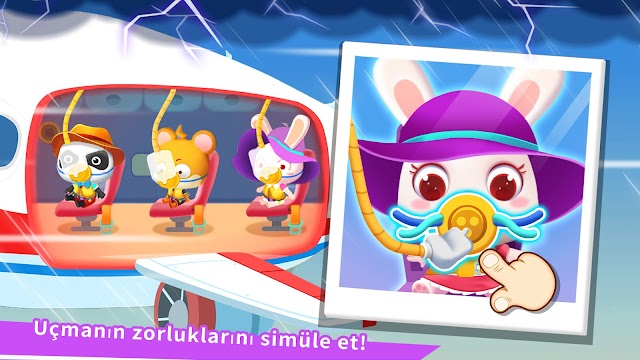 Bebek Pandanın Havaalanı Resimleri